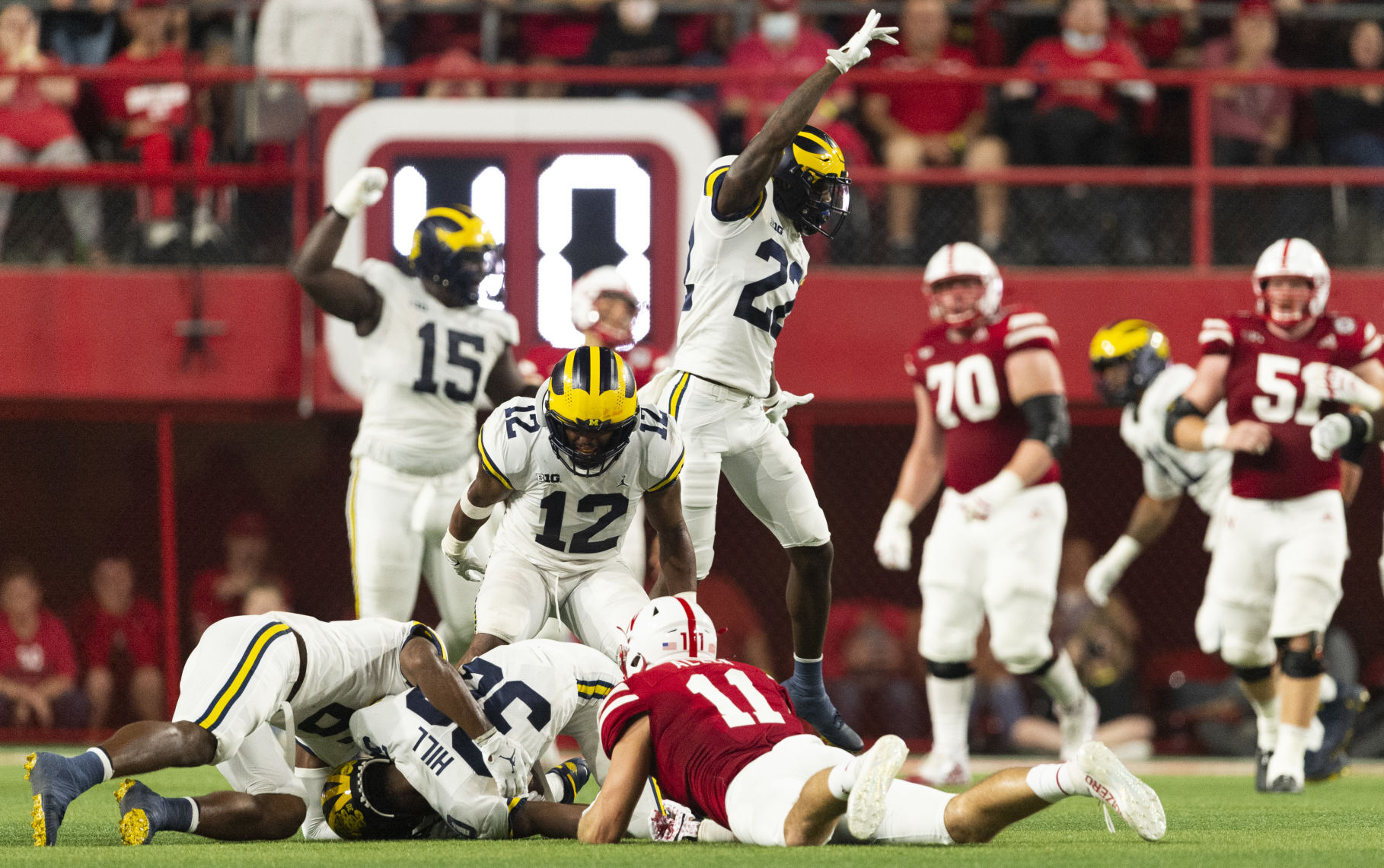 Michigan vs. Nebraska, 10.9